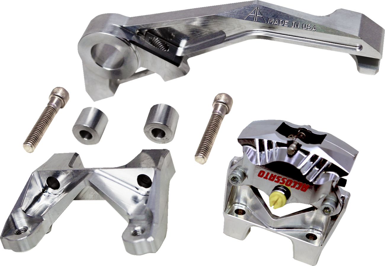 Alloy Art Rear Brake Multi Caliper Mount For Harley Touring 2009-2026