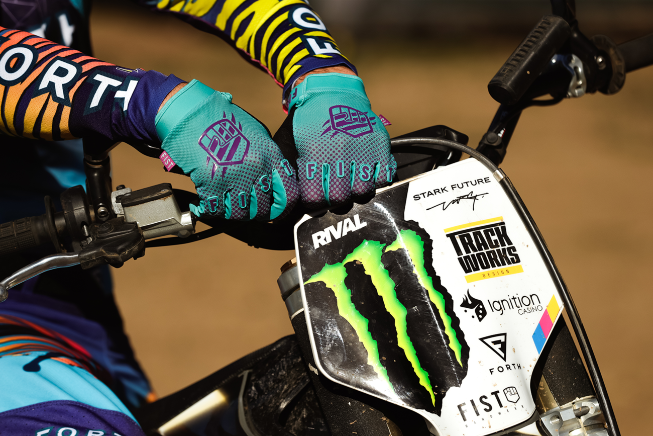 Fist Handwear Breezer Violet Halftone Gloves