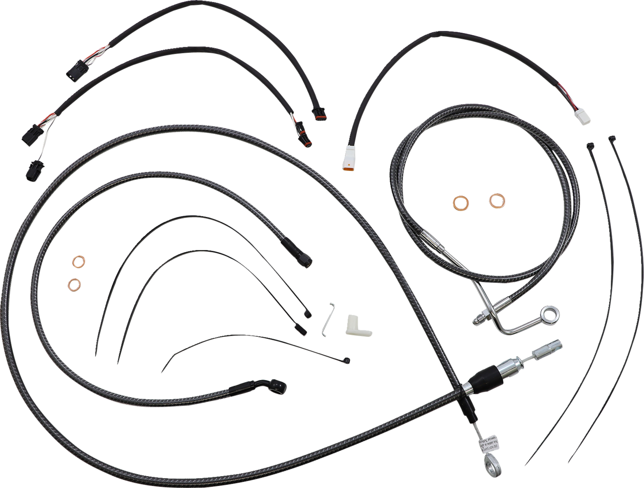 MAGNUM SHIELDING KARBONFIBR Designer Handlebar Installation Kit