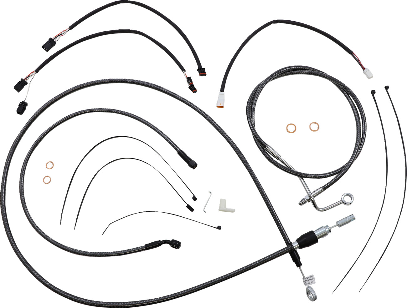 MAGNUM SHIELDING KARBONFIBR Designer Handlebar Installation Kit