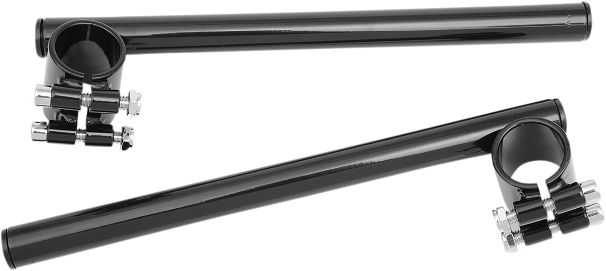 Emgo 7/8" Steel Clip-On Handlebar - 33 mm - Black