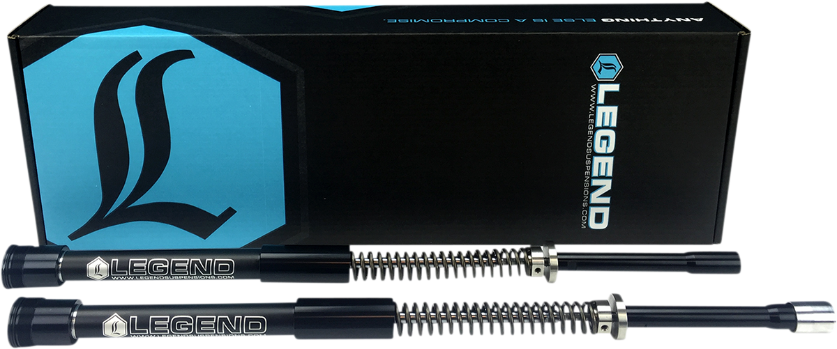 Legend Axeo 49mm Front Fork Suspension System 1017 Harley Dyna Wide