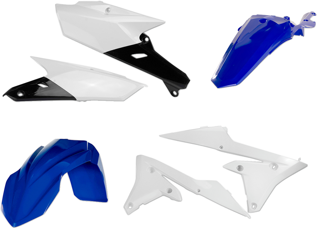 Acerbis Standard Body Kit Blue White 2449634891 2015-2019 Yamaha WR250F WR450F