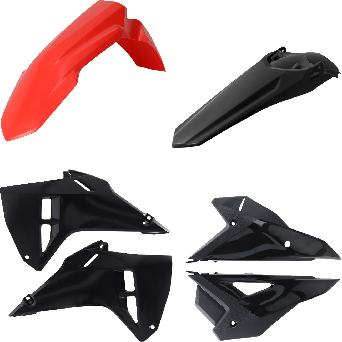 Acerbis Standard Body Kit - '25 OEM Red/Black - CRF 250/450 R '25 2025-2025 Honda CRF450R / 2025-2025 Honda CRF250R