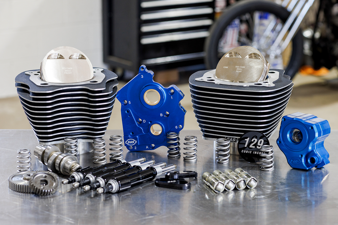 S&S CYCLE 129" Power Package Engine Performance Kit