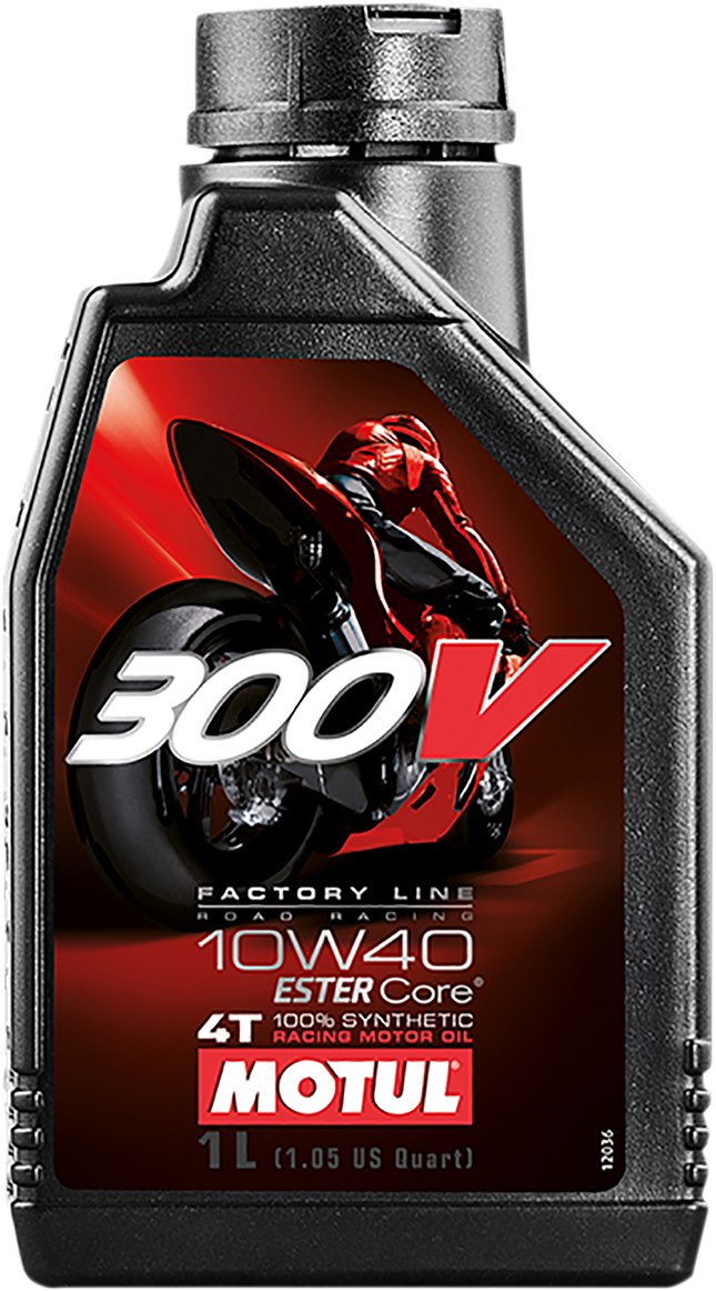 Motul 300V Factory Line Road Racing Synthetic 4T Engine Oil