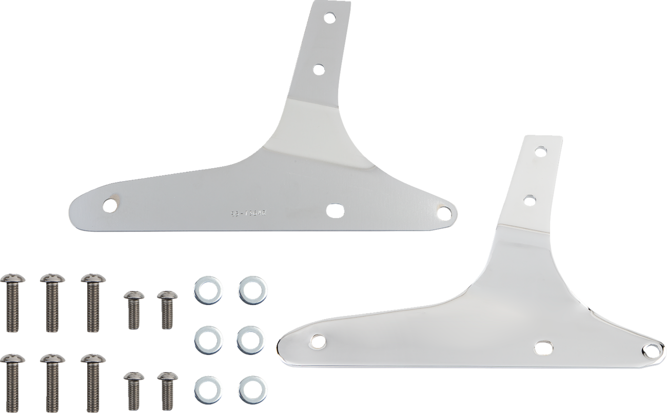 Cobra Standard Round Sissy Bar with Pad For Harley Softail 2000-2017