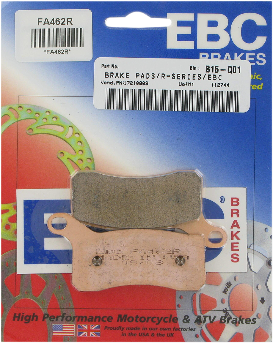 EBC Long-Life Sintered "R" Brake Pads