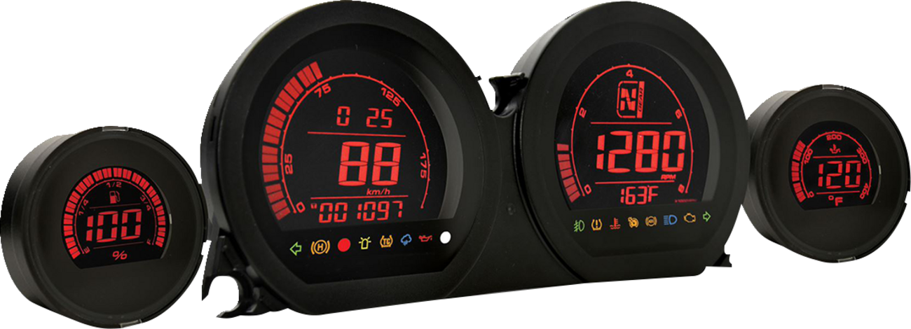 KOSO NORTH AMERICA HD-03 SERIES GAUGE `14-22 FLH FLT