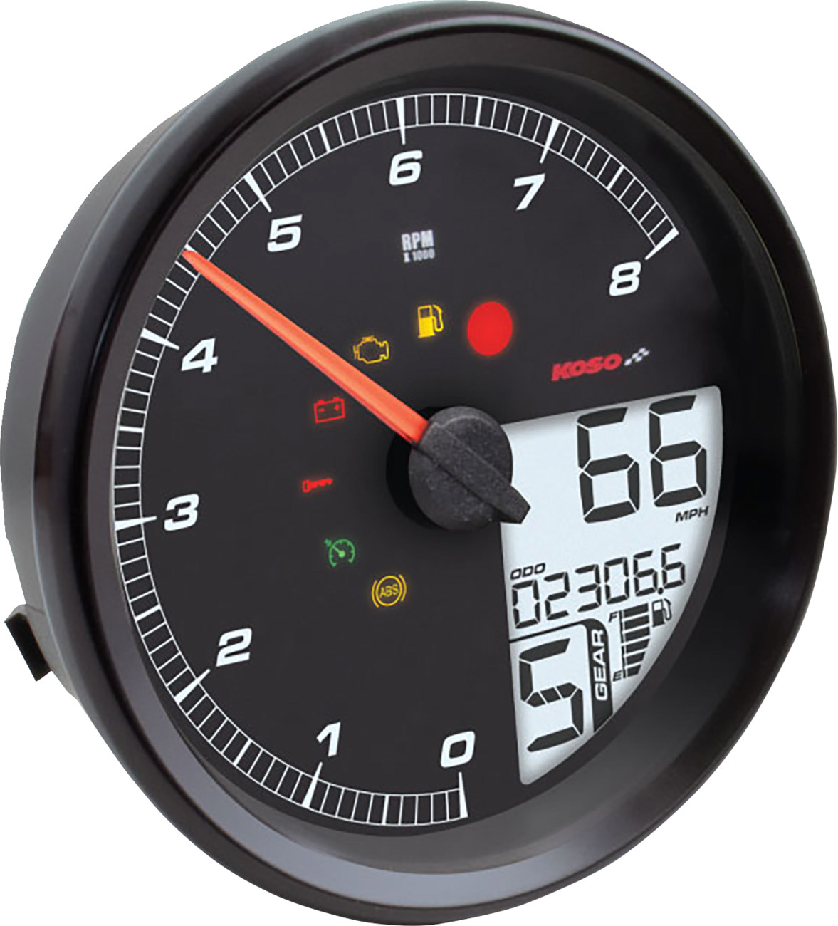 Koso HD-05 Multi-Function Speedometer For Harley Dyna / Softail / Touring 2011-2025