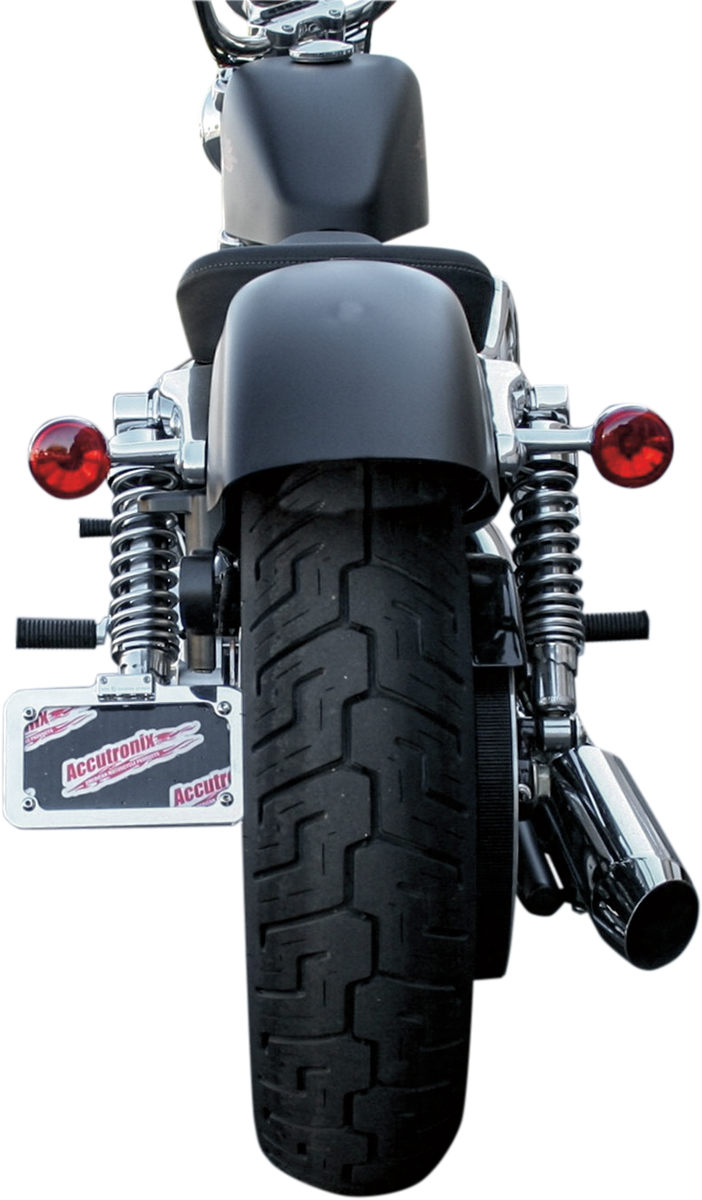 ACCUTRONIX Side Mount License Plate with LED Tag Light