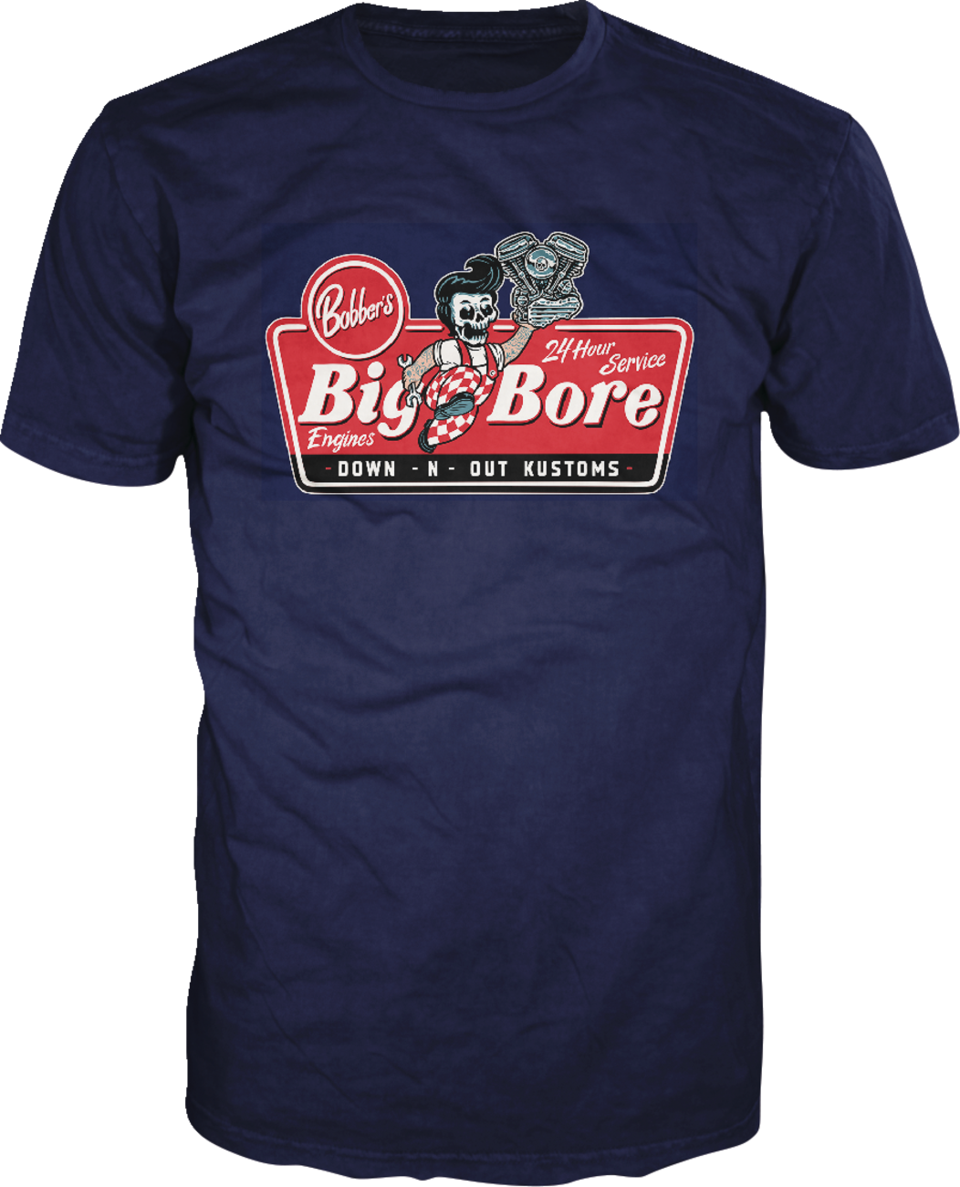 LETHAL THREAT Down-N-Out Big Bore T-Shirt
