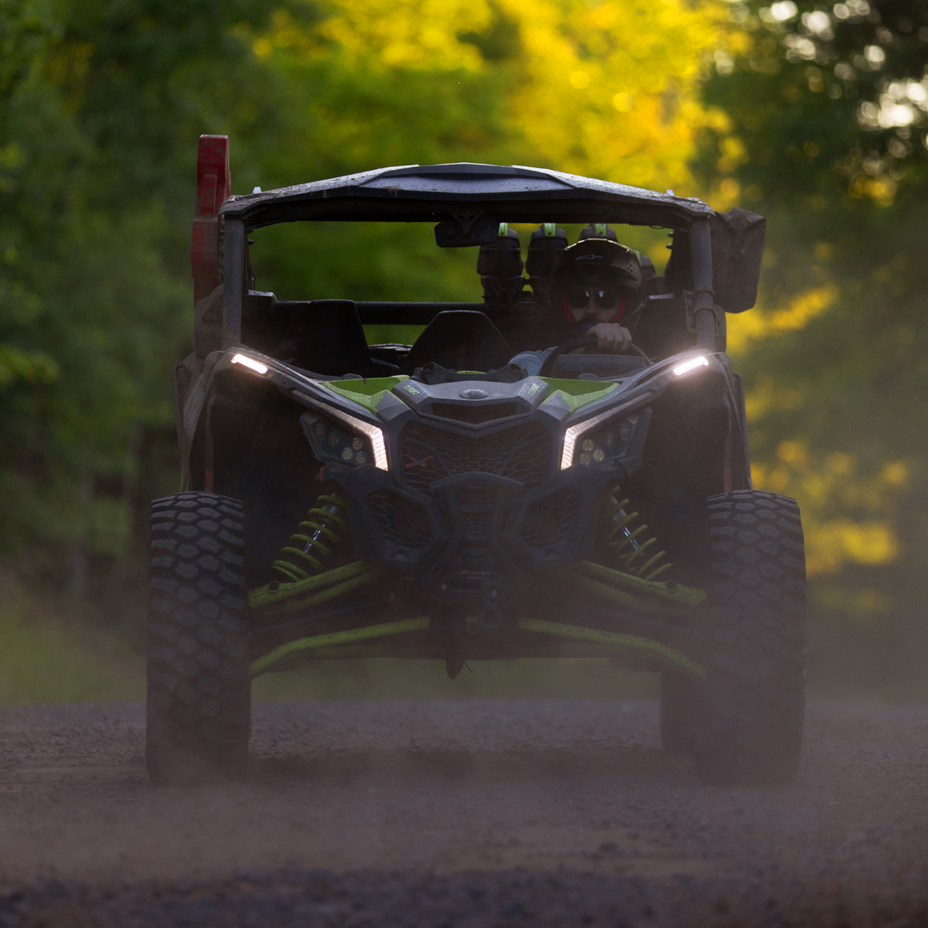 Ravek Apex Lights™ - Running - White - Maverick X3 Can-Am