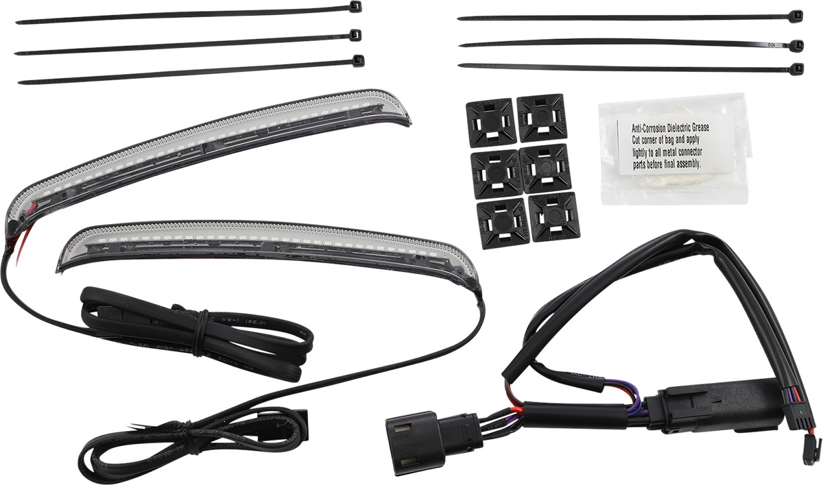 Ciro Bag Blades LED Tail Light With Sequential Turn For Harley Road King / Road Glide 2014-2025