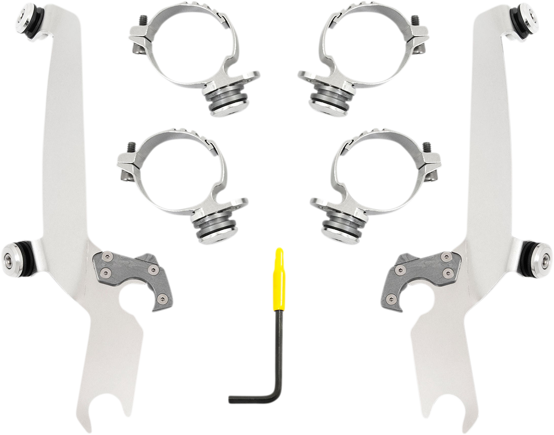 Memphis Shades Sportshield Trigger-Lock Mount Kit For Harley
