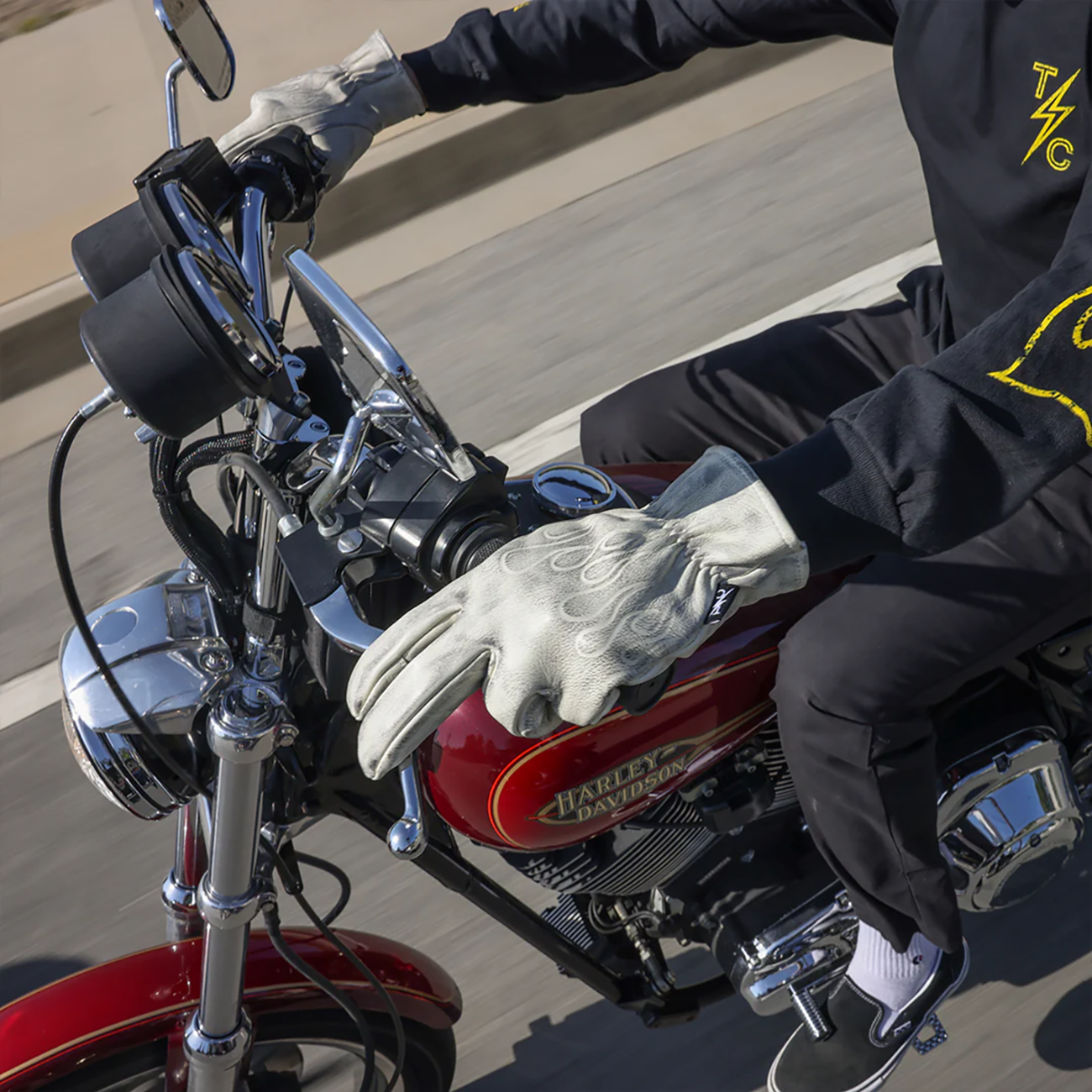 THRASHIN SUPPLY CO. Roper Leather Gloves