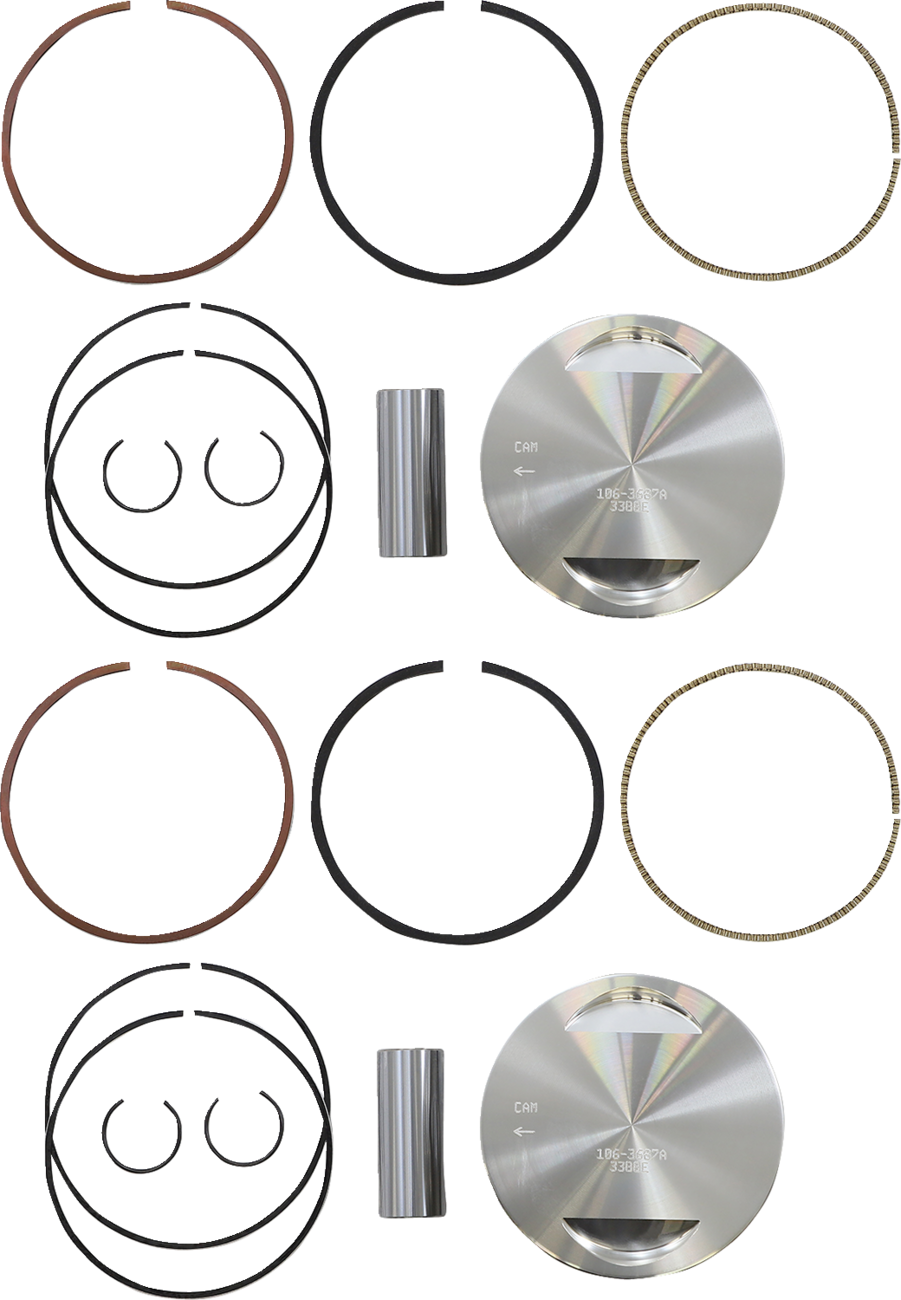S&S Cycle 106" Replacement Piston Kit For Harley Twin Cam 2006-2017