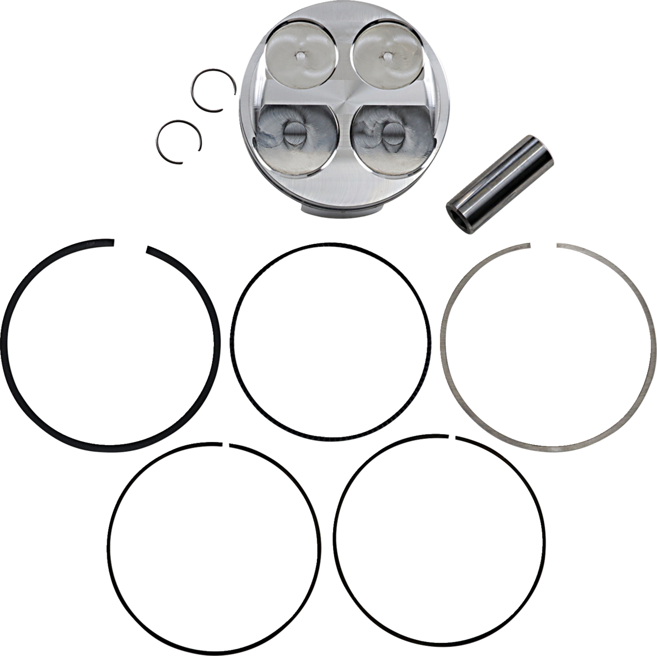 Je pistons Piston Kit 2006-2012 Honda TRX450R