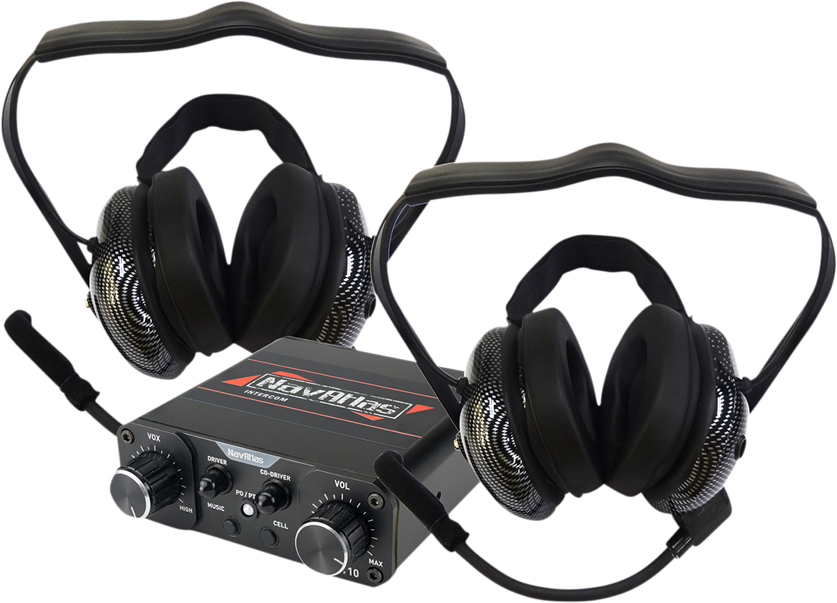 NAVATLAS Communication System with Behind the Head Headphones