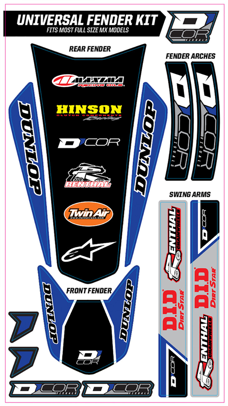 D'COR VISUALS Universal Trim Kit