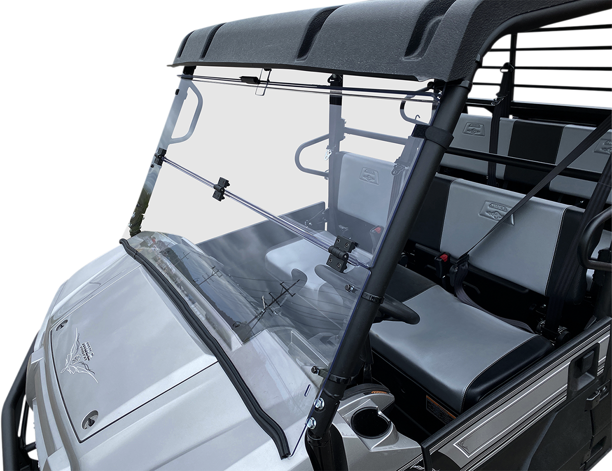 Moose Racing Deluxe Full Folding Windshield