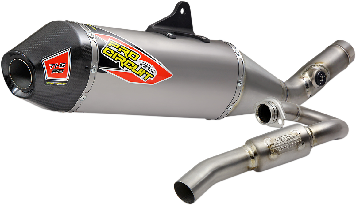 Pro Circuit Ti-6 Pro Titanium Exhaust System Suzuki RM-Z 250 2019-2025