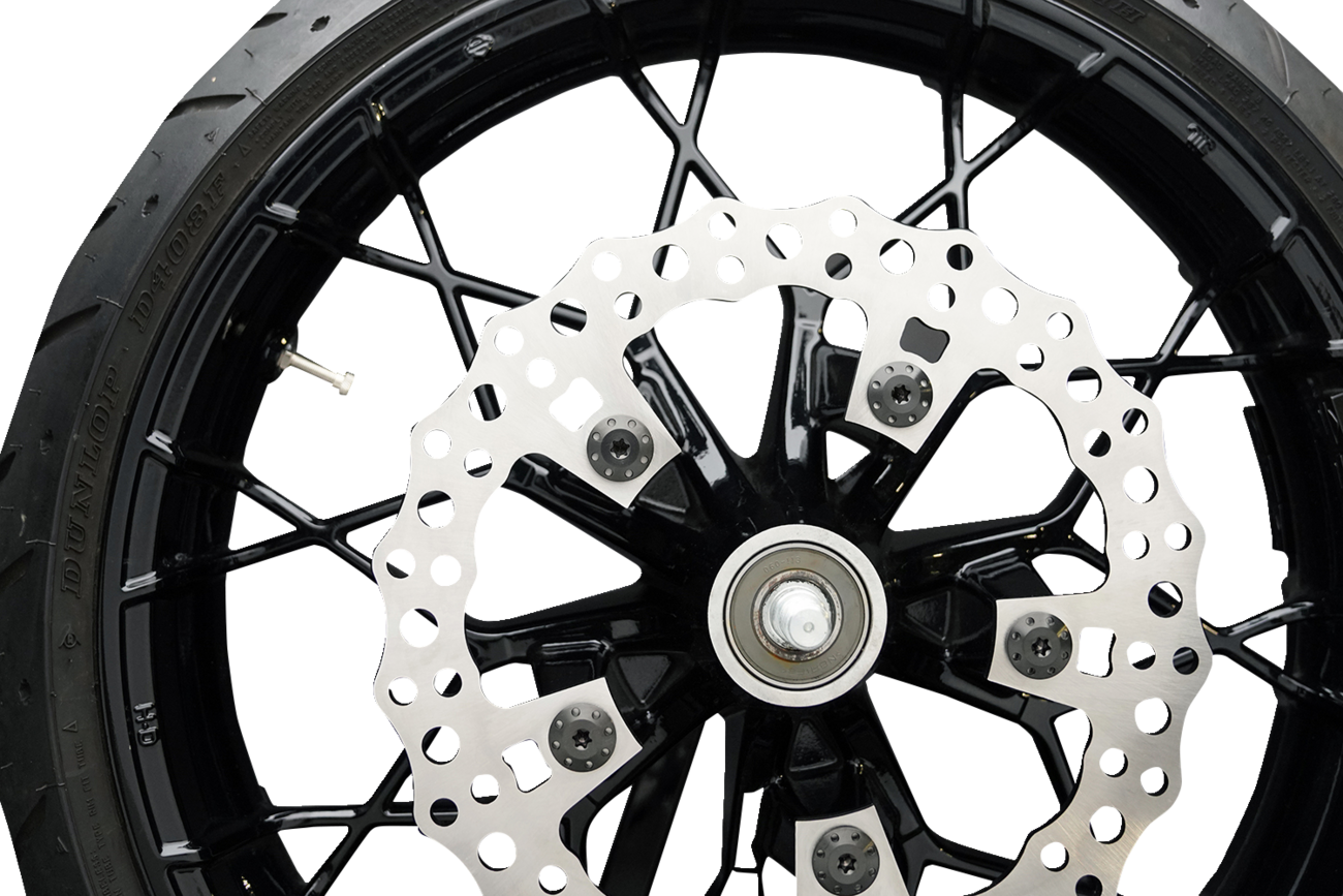 Arlen Ness Holeshot Titanium Spoke Mount Rotor Bolt Kit For Harley Touring 2009-2025