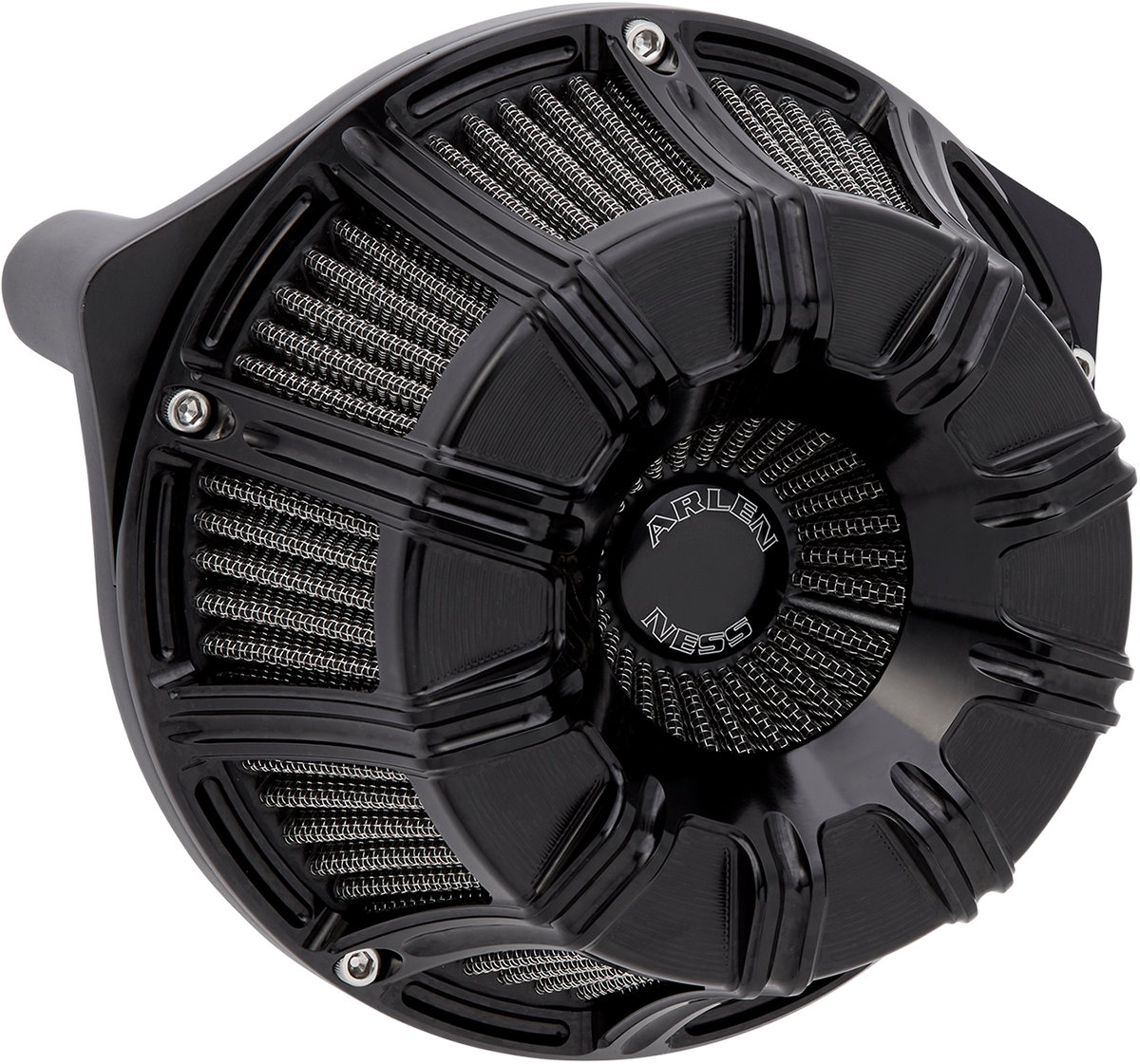 Arlen ness Inverted Series Air Cleaner Kit - Black Harley Davidson
