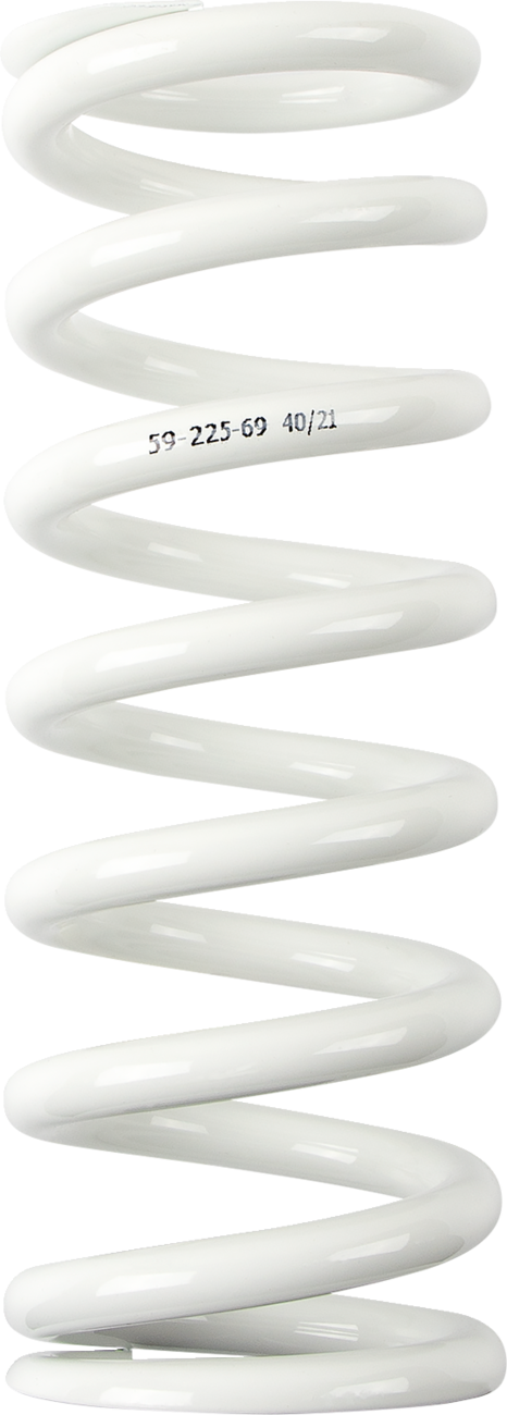 Moose offroad Shock Spring - 59 mm OD - 69 n/mm - White KTM