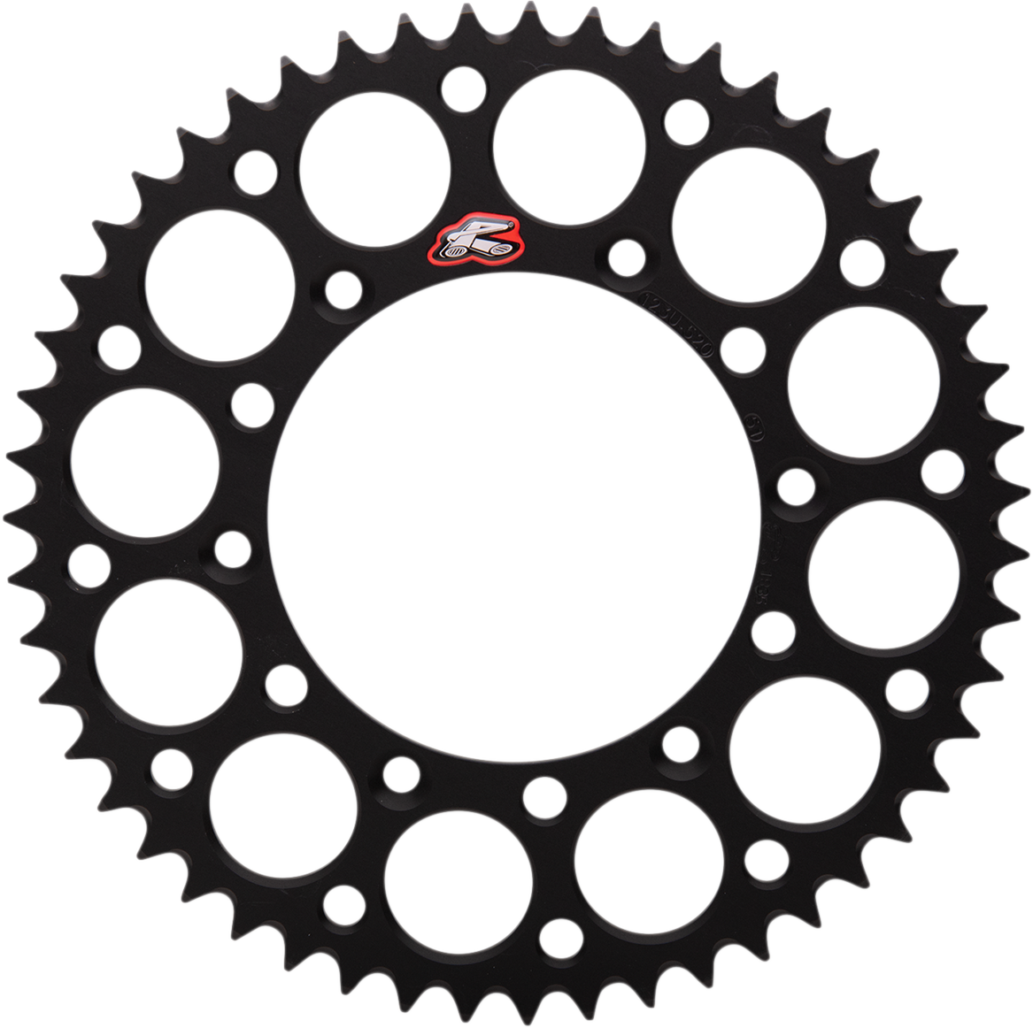 Renthal Rear Sprocket - Aluminum - 51 Tooth - Black - Suzuki 51T