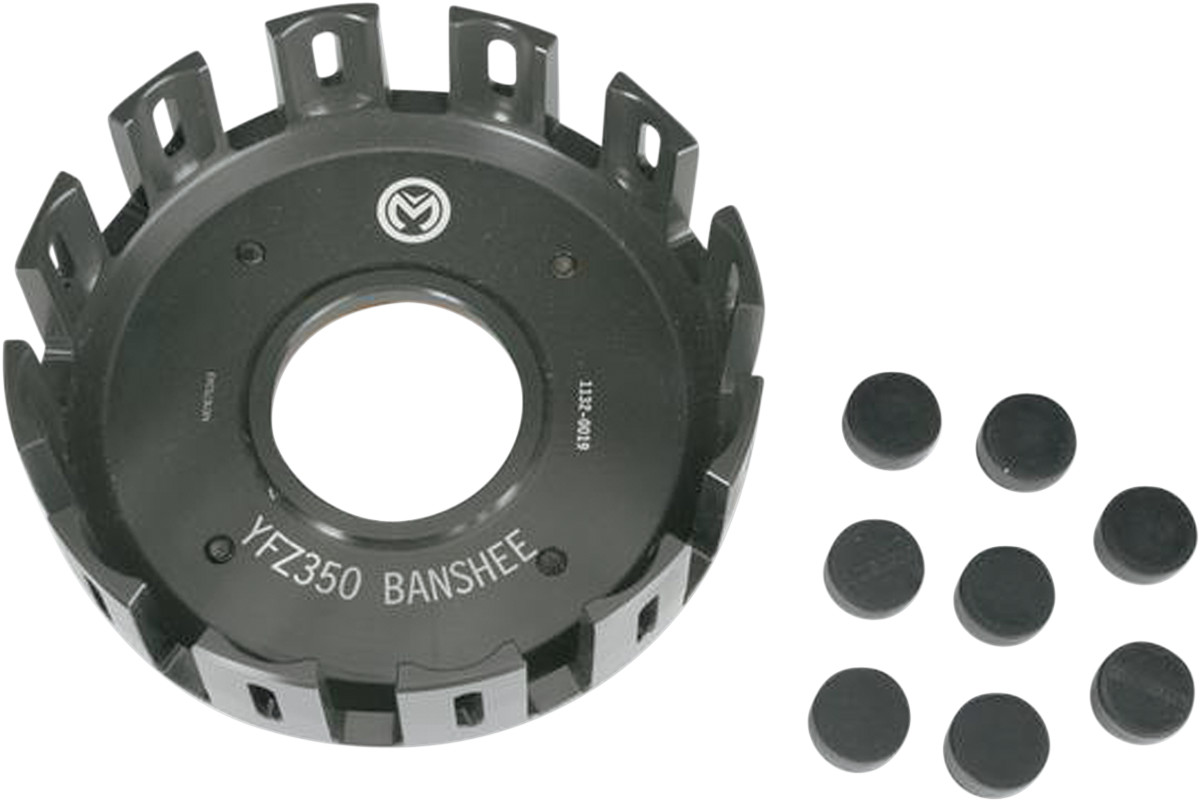 Moose Racing Billet Clutch Basket With Cushion