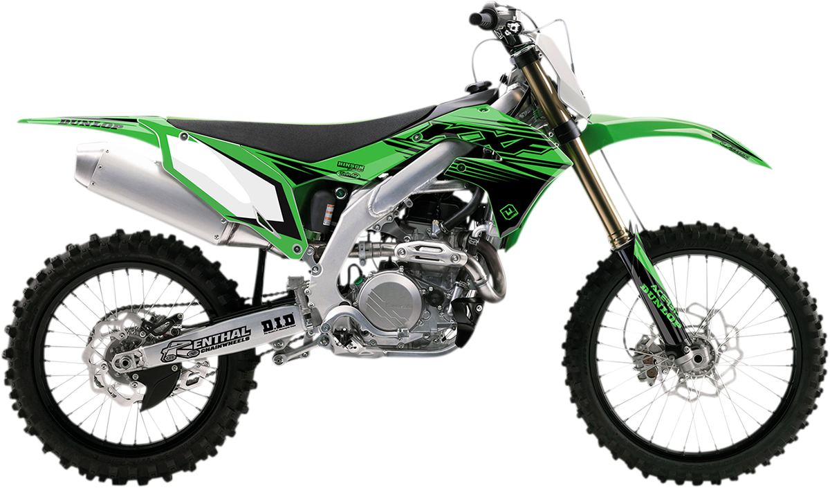 Flu designs inc. PTS 5 Graphic Kit 2013-2016 Kawasaki KX250F