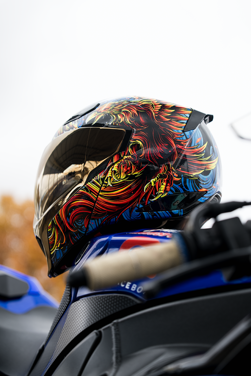 ICON Threshold™ Burn Birdie Burn Modular Helmet