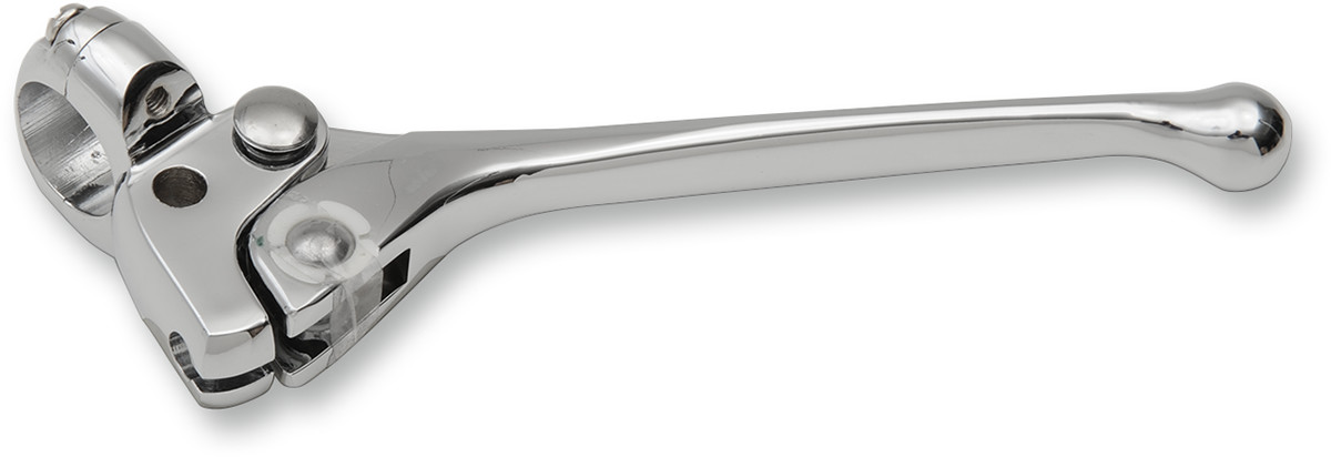 Drag specialties Clutch Lever Assembly with 5/16" Cable Opening - Chrome Harley Davidson