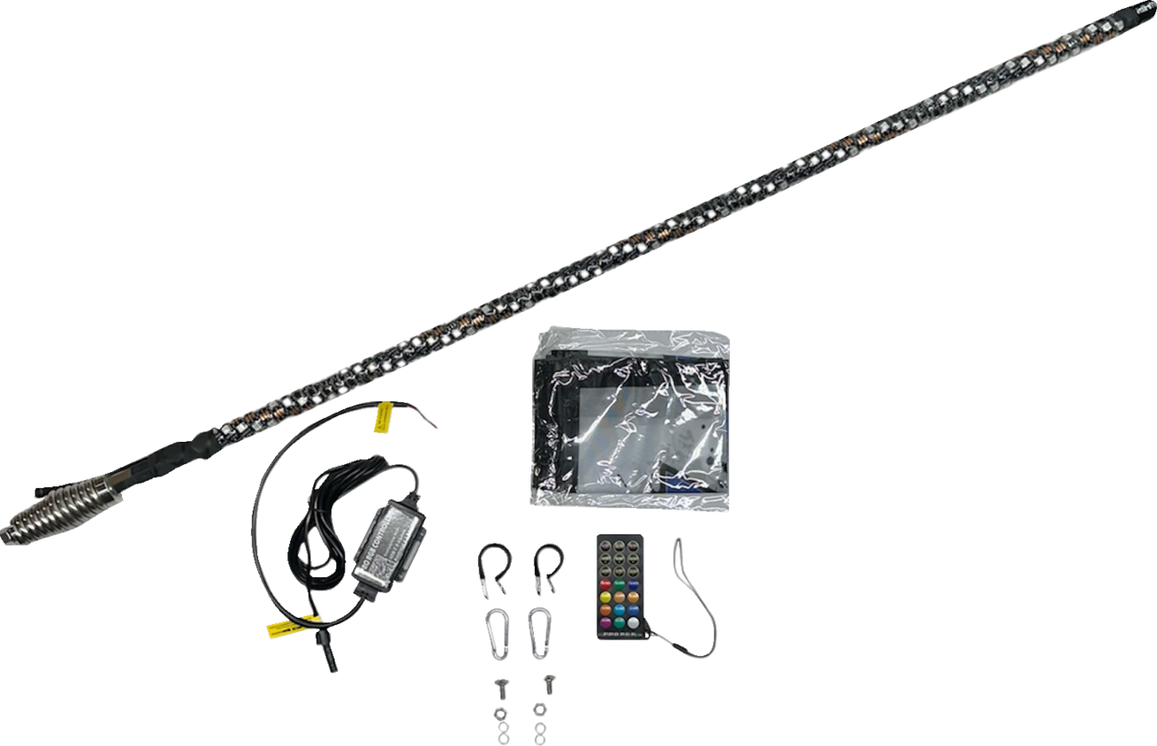 Whipitlightrods SOL Deluxe 5' Whip Light Rod - Chasing - Bluetooth® - RGB