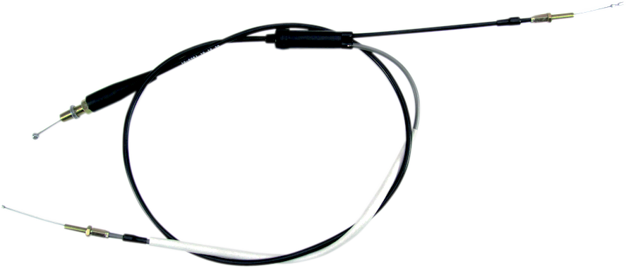 Motion pro Black Vinyl Throttle Cable - Pull - '90-'97 Polaris