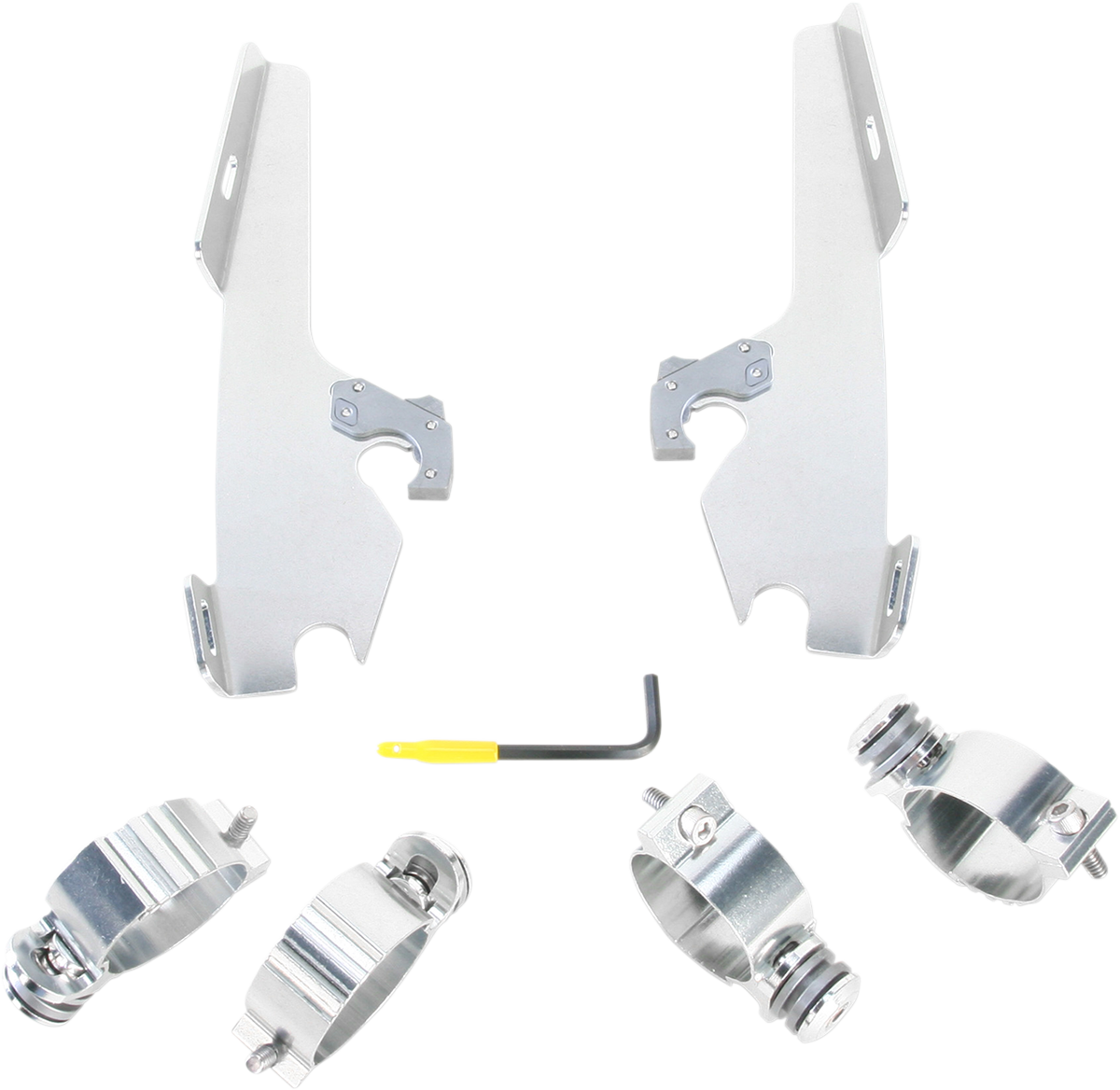 Memphis Shades Metric Fats/Slim Trigger-Lock Mount Kit Honda VT1300CXA Fury