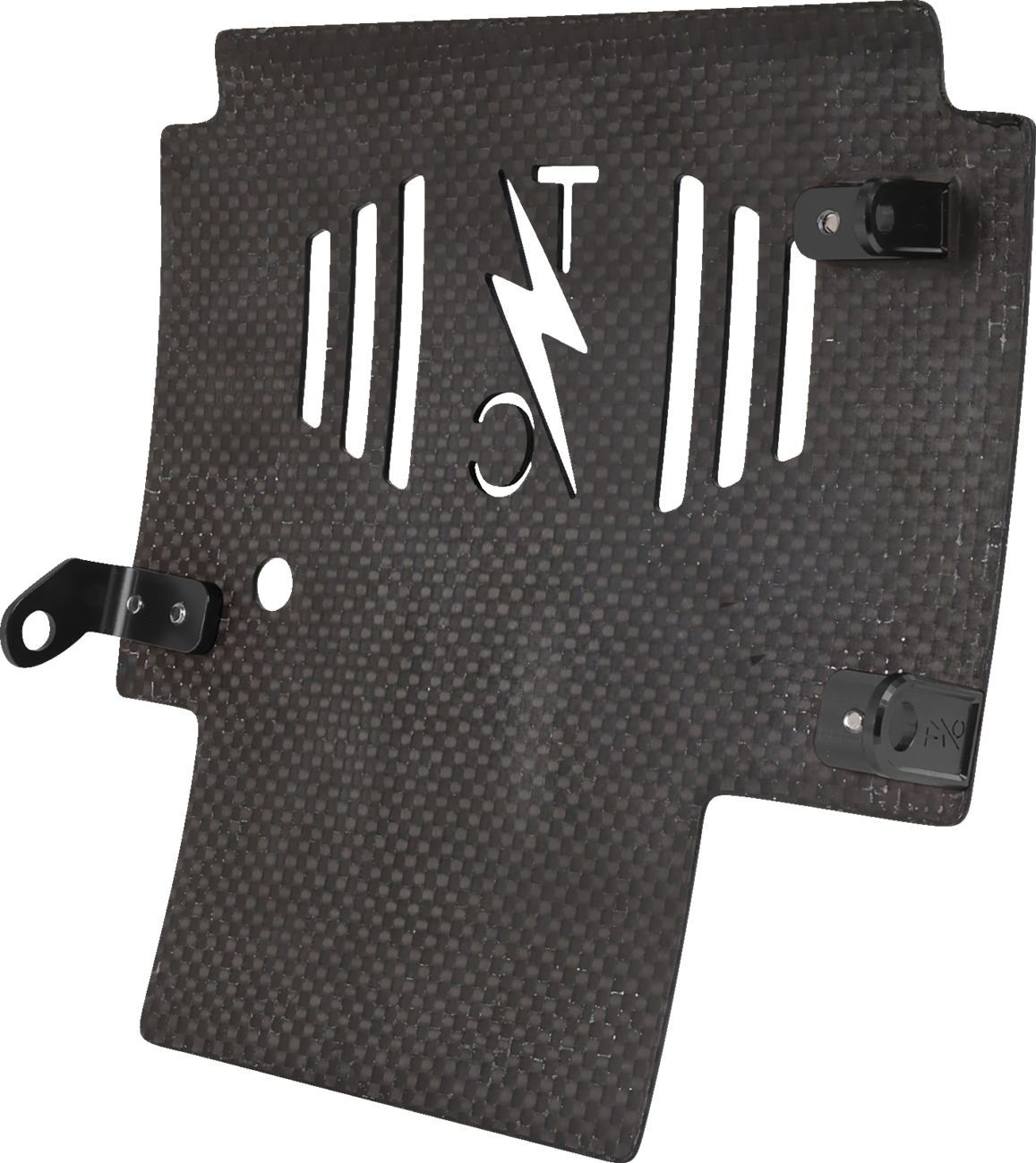Thrashin supply co. Skid Plate - Carbon Fiber/Forged - With Black Brackets - FLHX/FLTRX 2024-2024 Harley Davidson FLTRX Road Glide / 2024-2024 Harley Davidson FLHX Street Glide