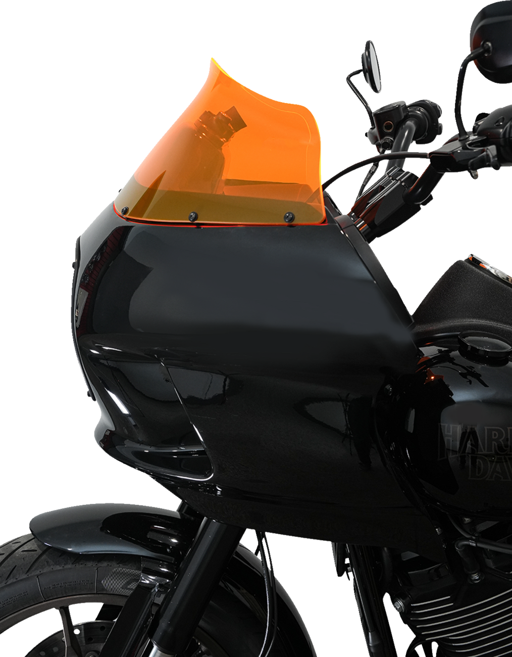 Klock Werks Ice Kolor Flare Windshield For Harley FXRP 1984-1992