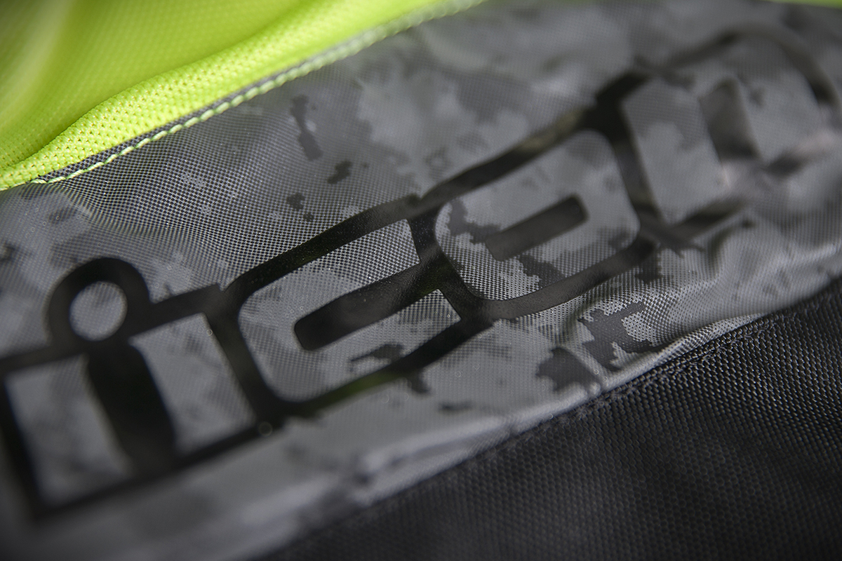 Icon Mens Yellow Mesh Mil Spec Interceptor Reflective Motorcycle Riding Vest | JT's CYCLES