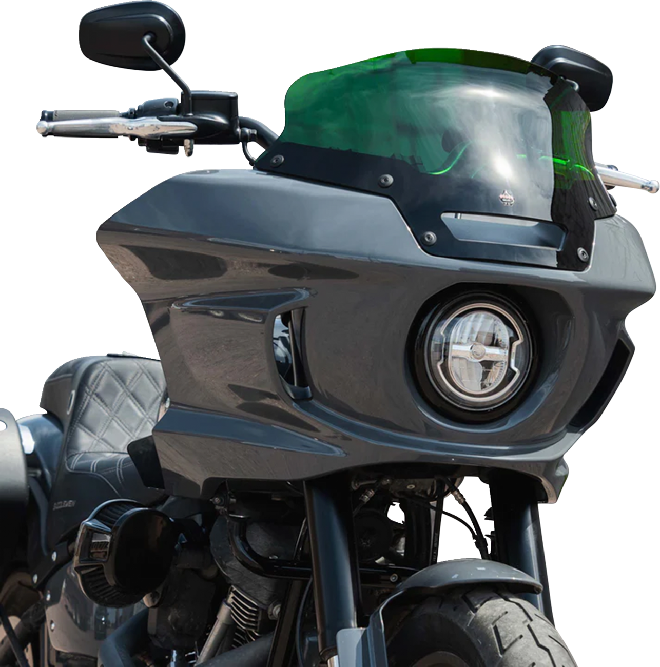 Klock Werks Kolor Flare Sport Windshield For Harley FXLRST 2022-2025
