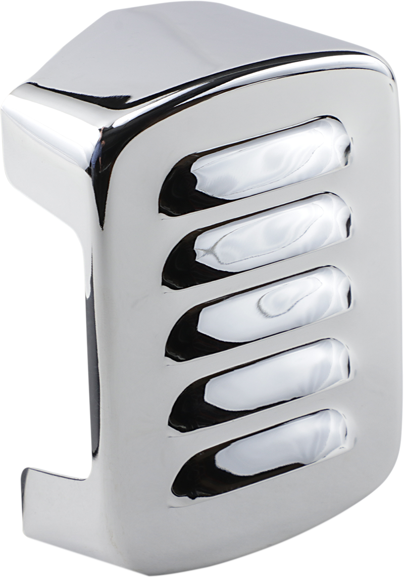 Drag specialties Coil Cover - Louvered - Chrome - Harley Davidson