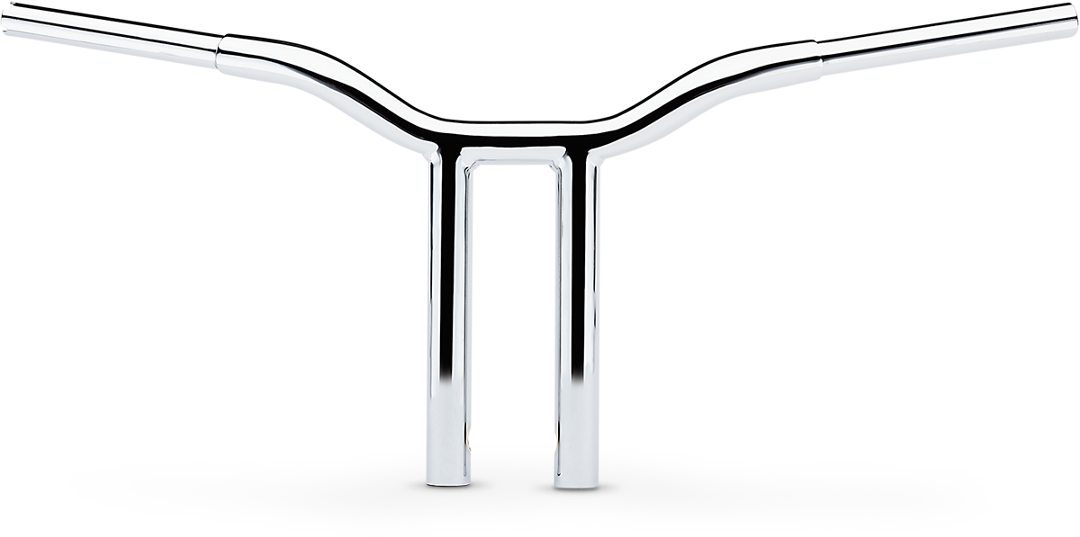 La choppers Kage Fighter Welded Straight-Riser Handlebar - One Piece - 12" - Chrome