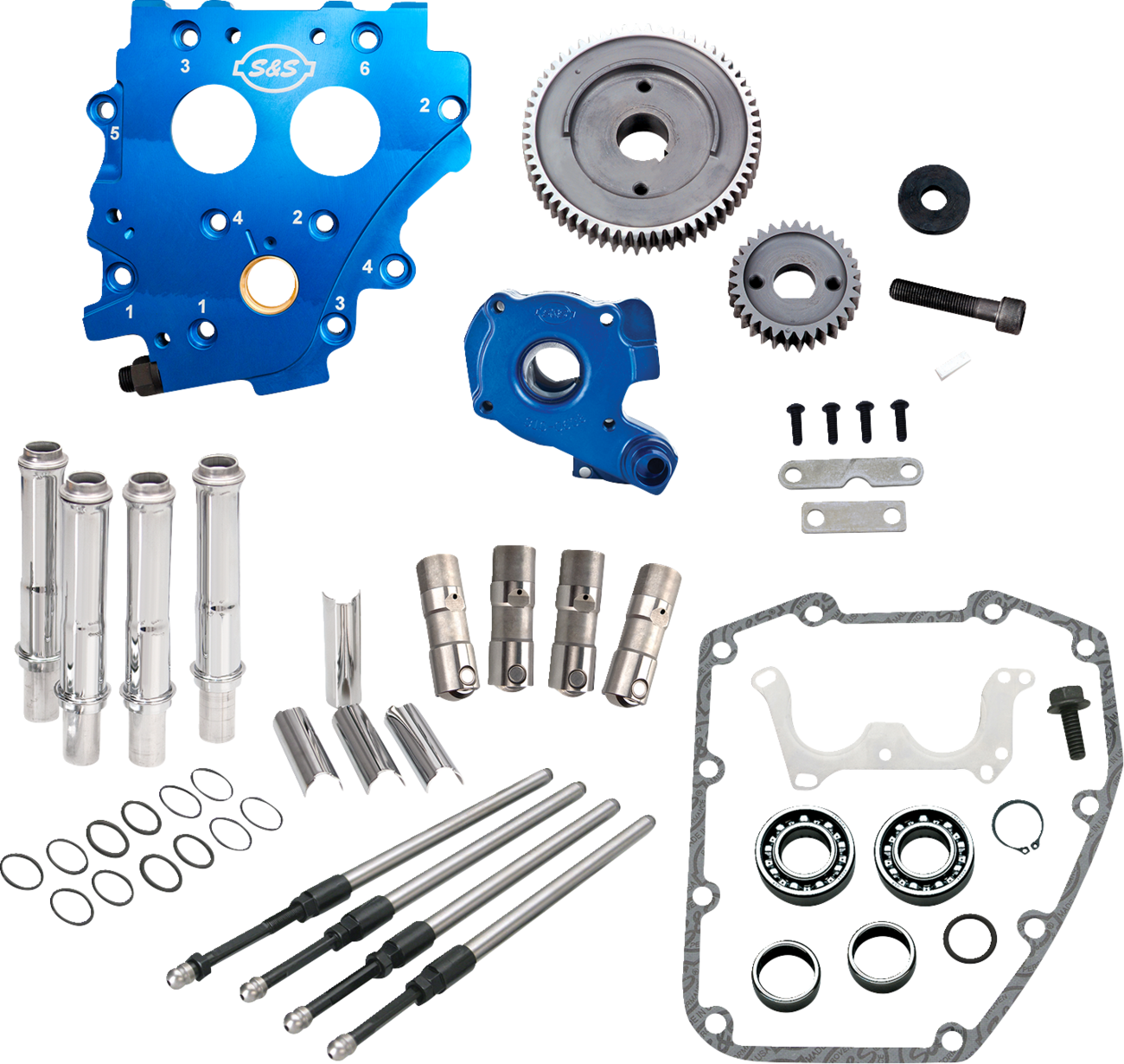 S&S CYCLE Cam Chest Kit without Cams for Gear Drive Twin Cam