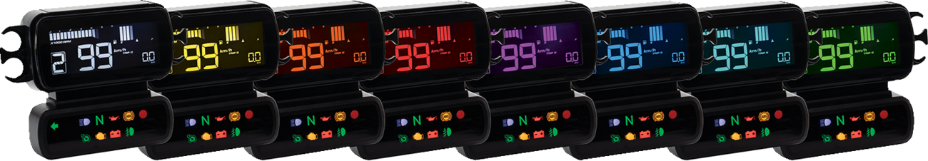 Koso D2 LCD Multifunction Meter For Harley 2004-2013