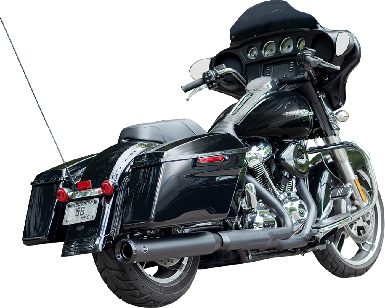 S&S CYCLE 2-into-1 Swindler Exhaust Conversion Kit