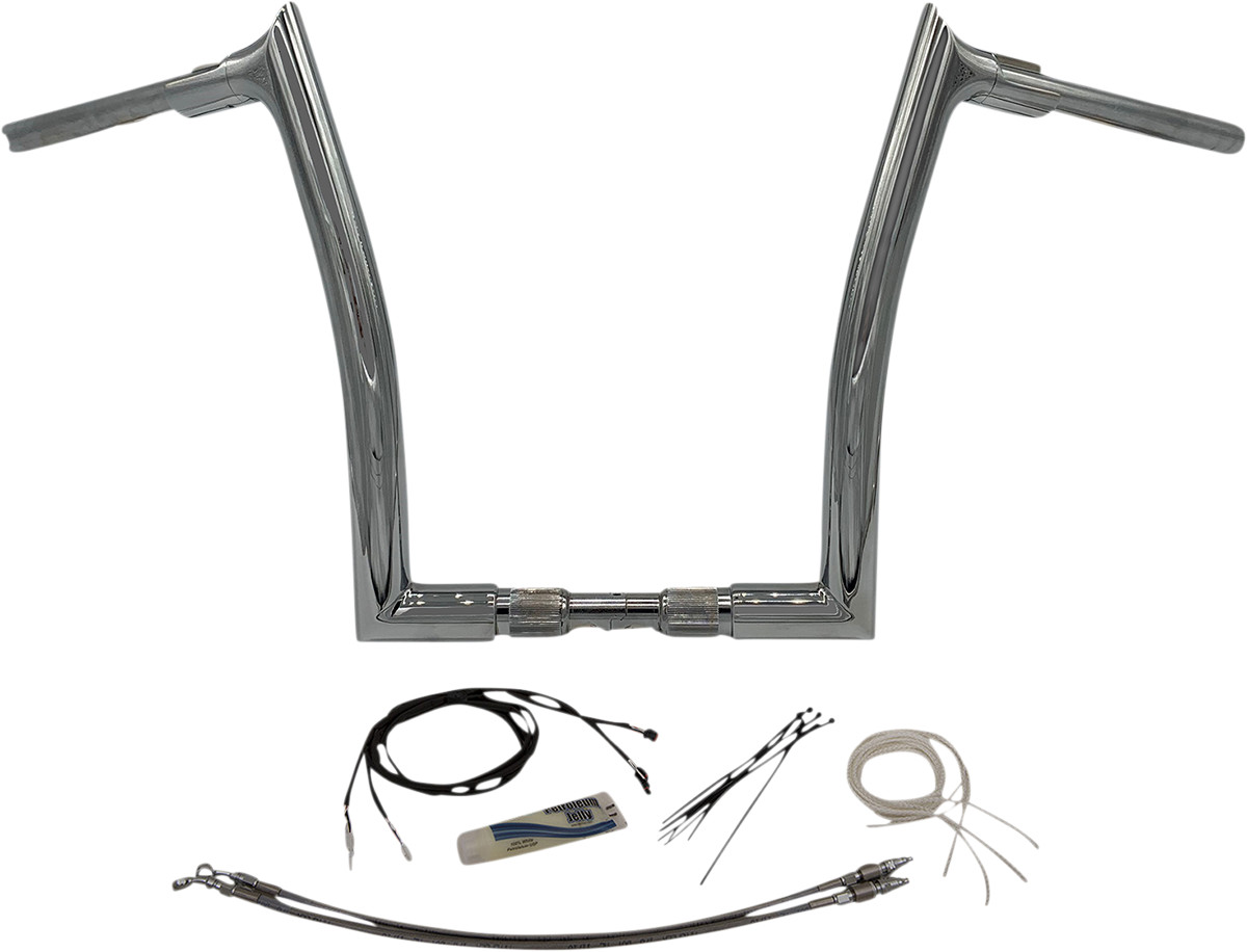 Fat Baggers Inc. 1 1/2" Pointed Top EZ Install Handlebar Kit For Harley Road King Special 2018-2020