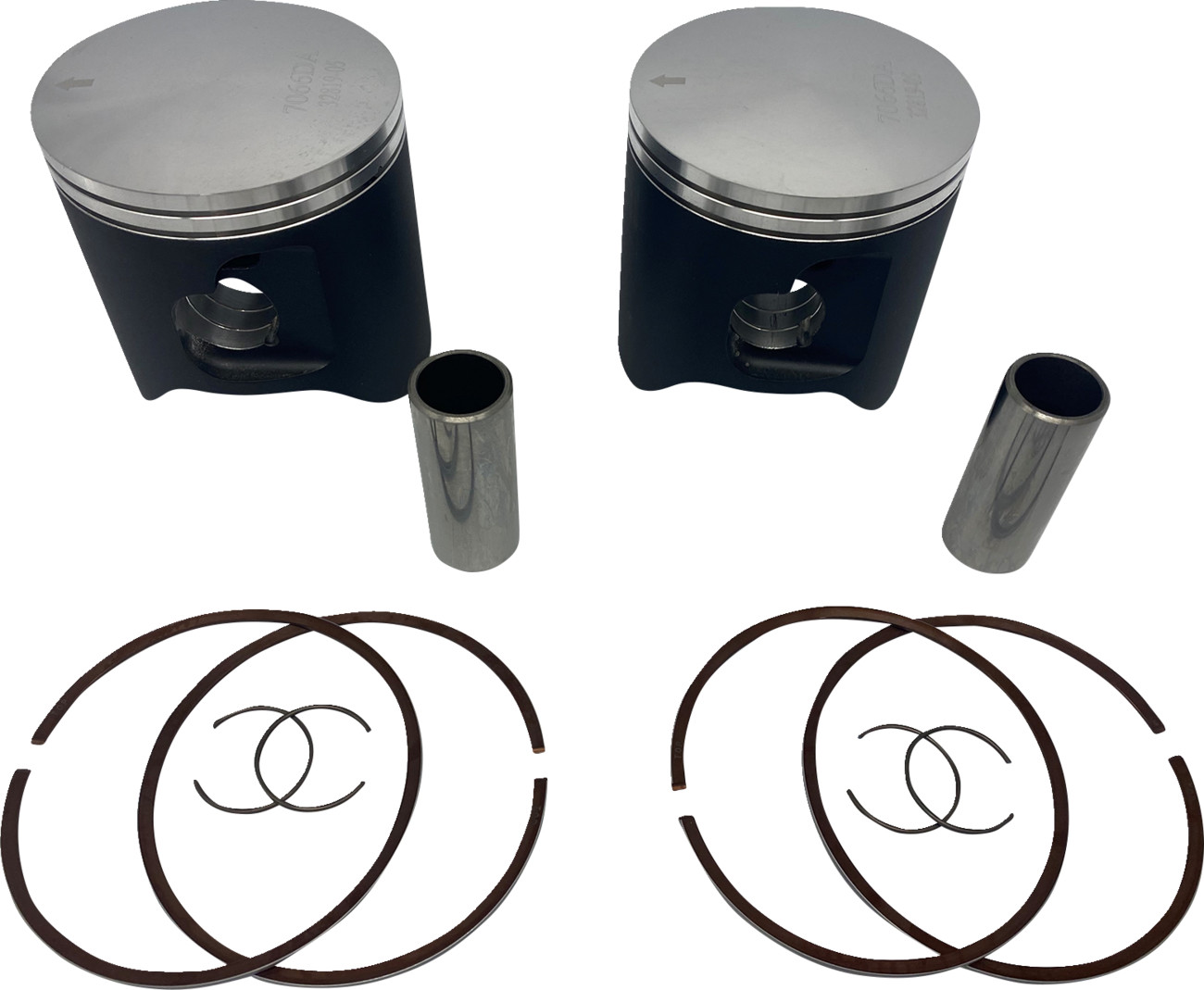 WOSSNER Piston Kit for 2 Stroke