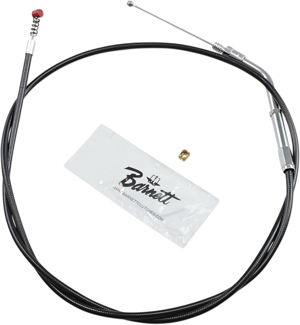 BARNETT Black Vinyl Throttle/Idle Cable