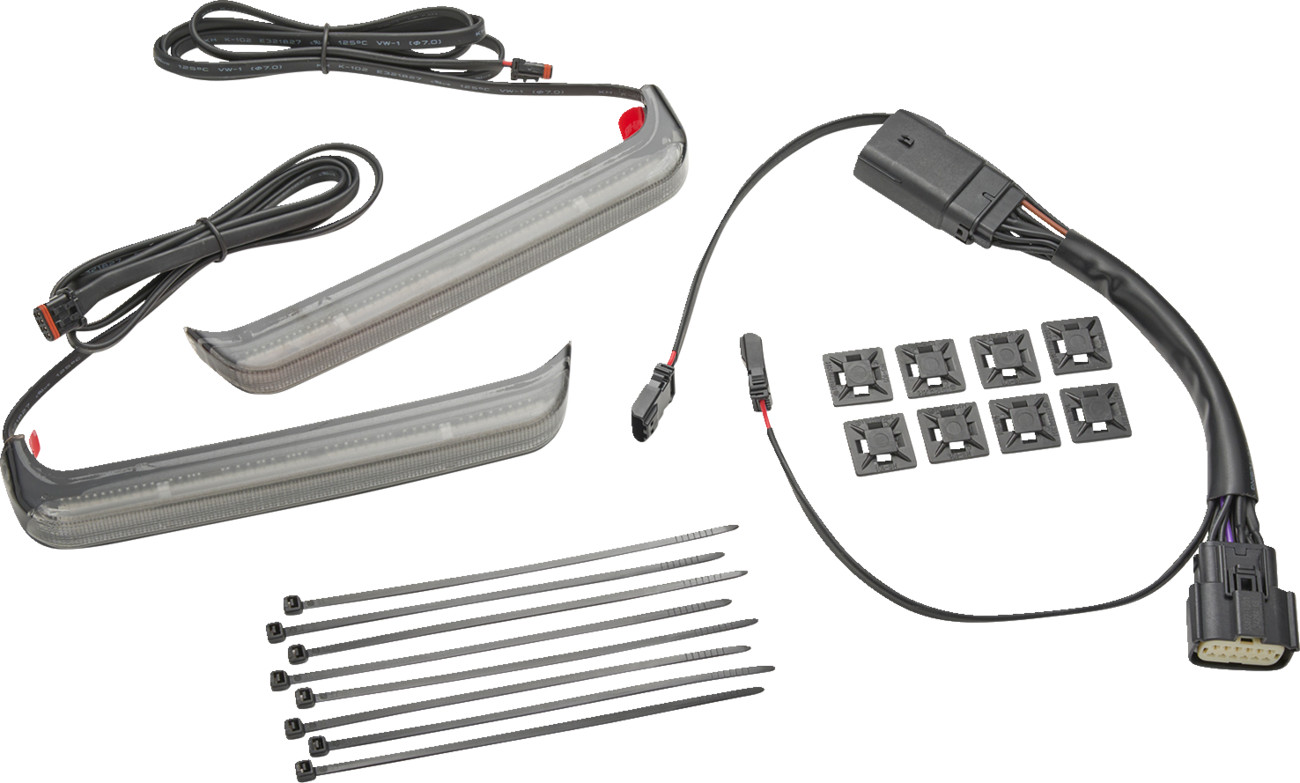 Ciro Saddlebag Blades Turn / Brake Lights For Harley Touring 2023-2025